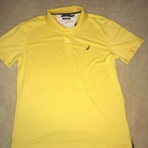 Nautica yellow polo